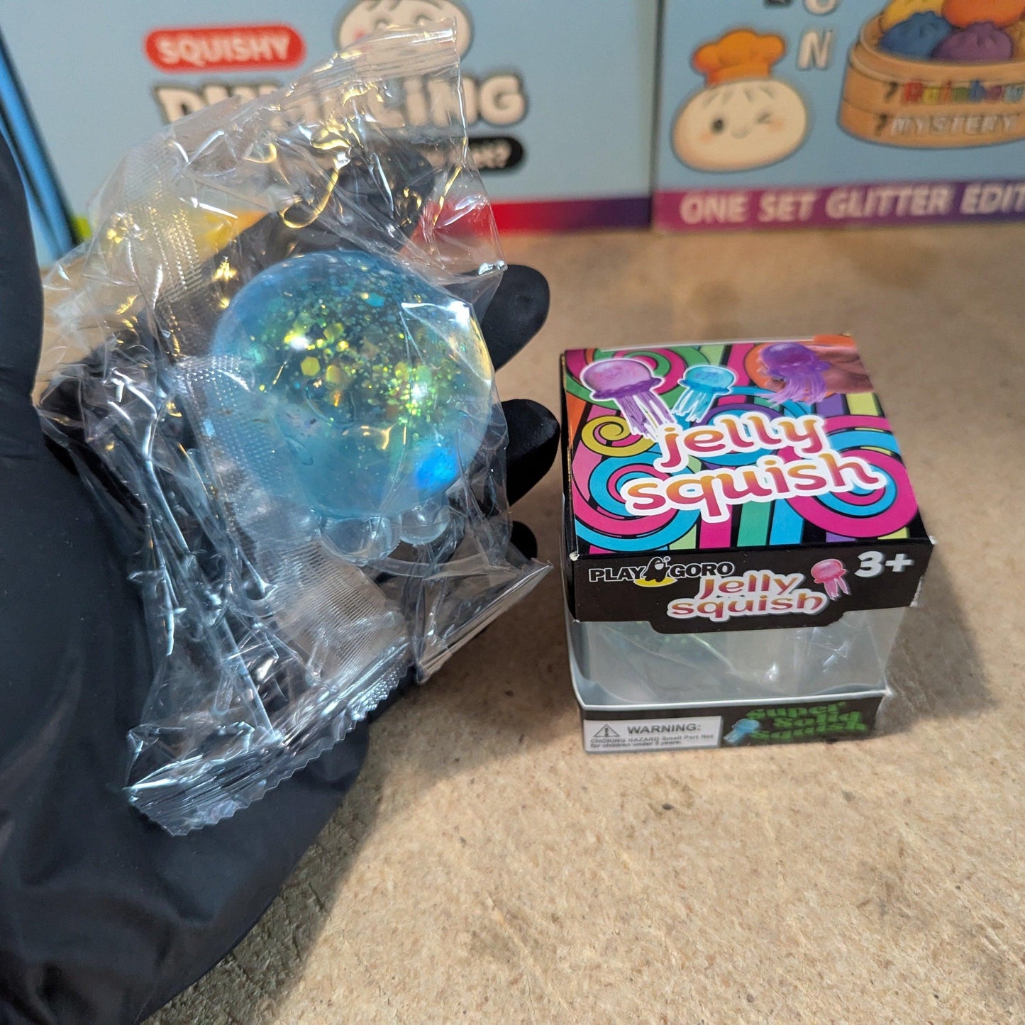 Jellyfish Squishy Toy | Slow Rising Blue | Toylandeu™
