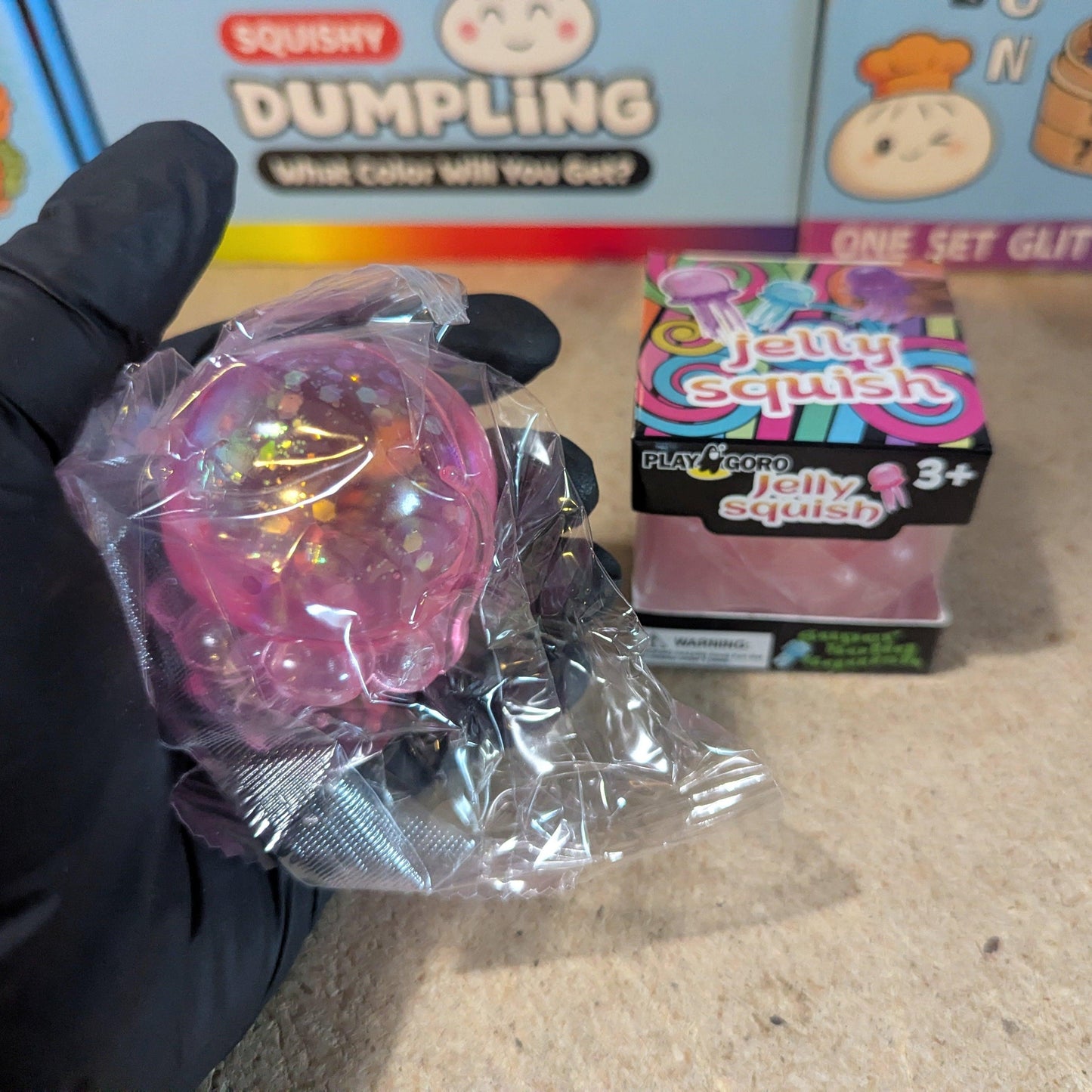 Squishy Toy | Pink Jellyfish Slow Rise | Toylandeu™