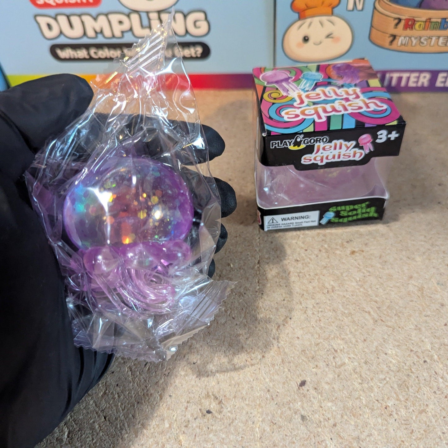 Squishy Toy | Purple Jellyfish | Toylandeu™