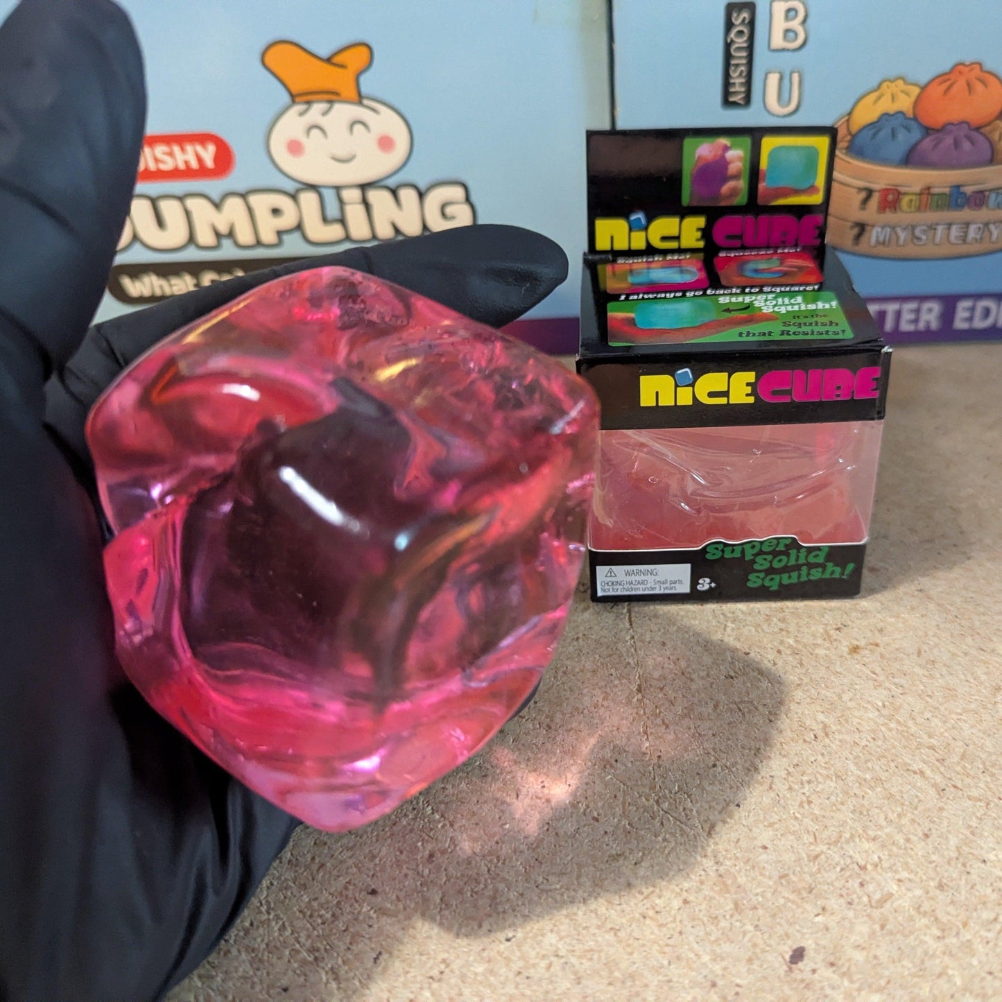 Sensory Toy Slow Rising Cube Pink Fidget | Toylandeu™
