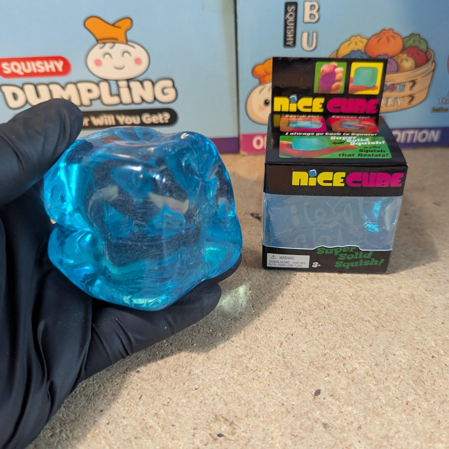 Sensory Cube | Blue Super Slow Rising | Toylandeu™