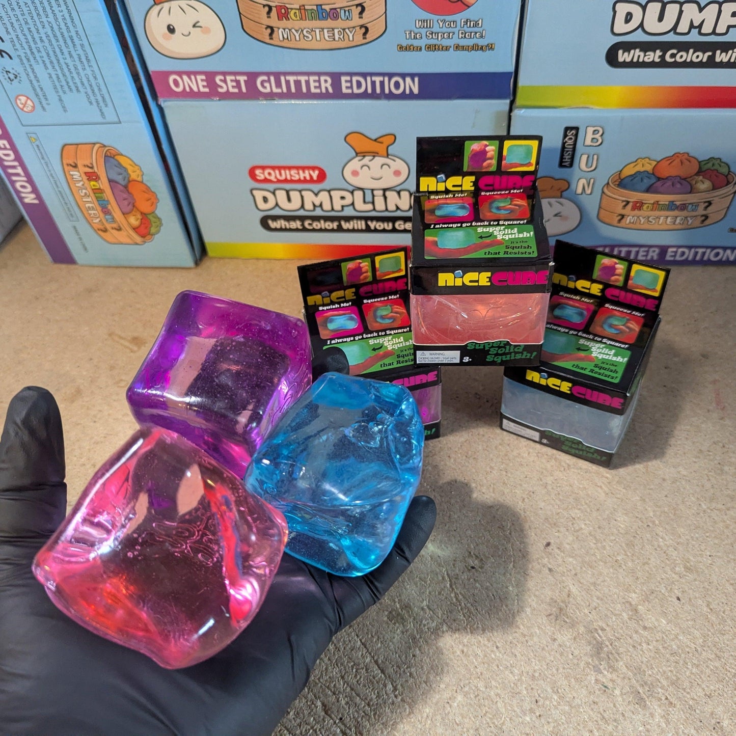 Sensory Cube Set | Slow Rise Cubes | Toylandeu™