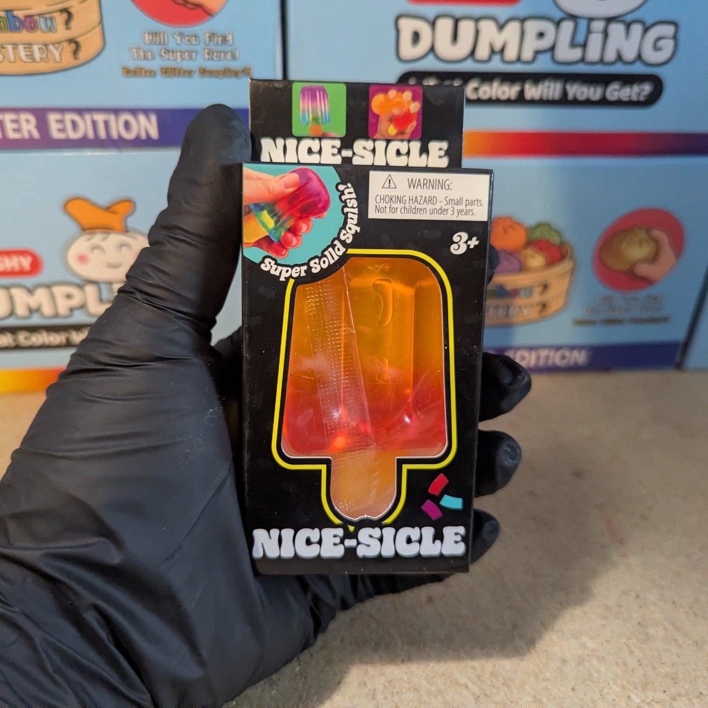 Gelatin Squish Toy Color Changing Orange | Toylandeu™