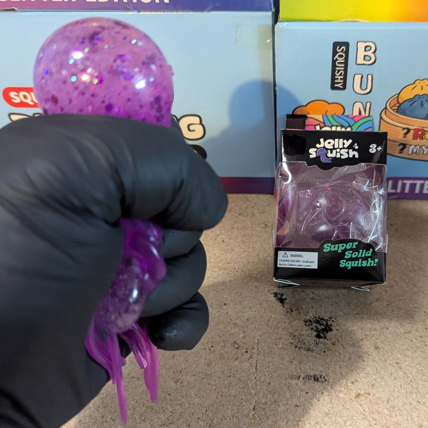Jellyfish Squish Toy | Purple | Water-Filled | One Size