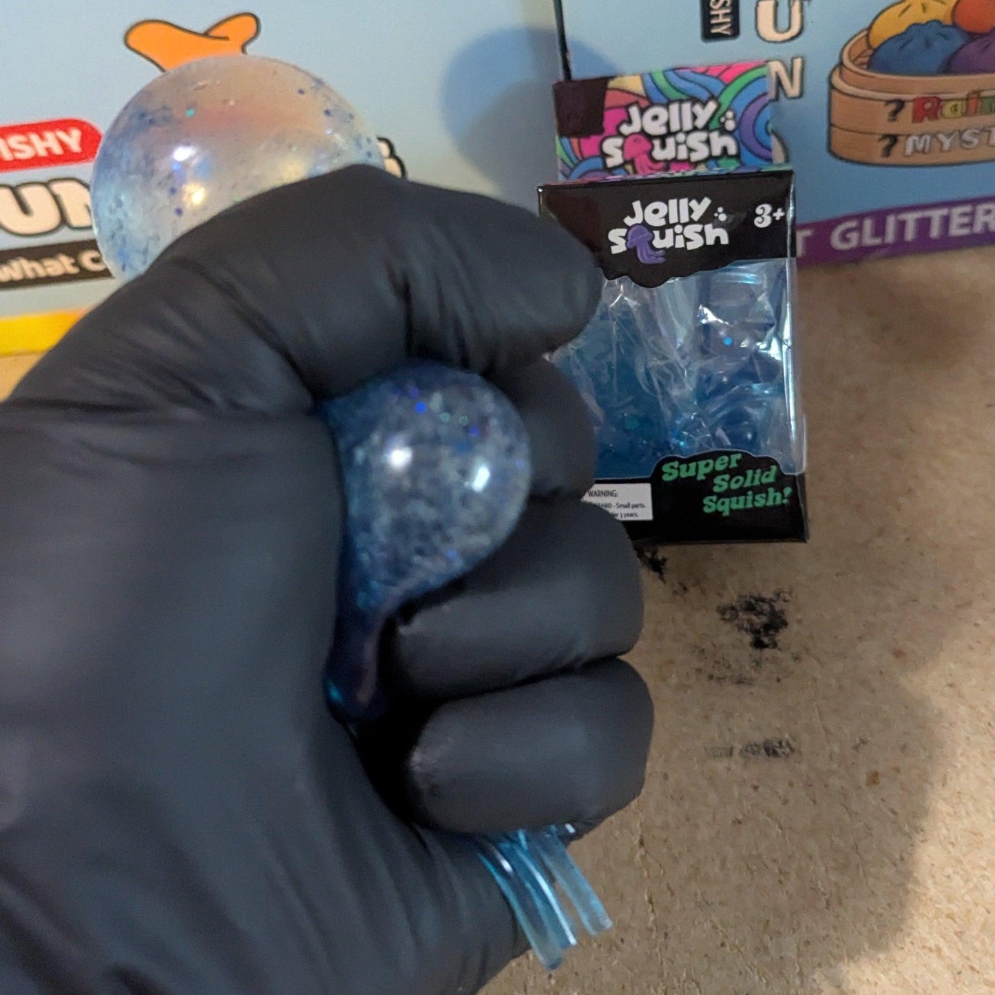 Jellyfish Water Squish Toy | Blue Gel | Toylandeu™