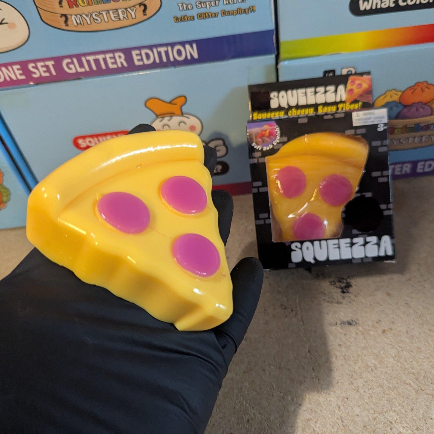 Gelatin Squish Toy | Pizza Slice | Toylandeu™