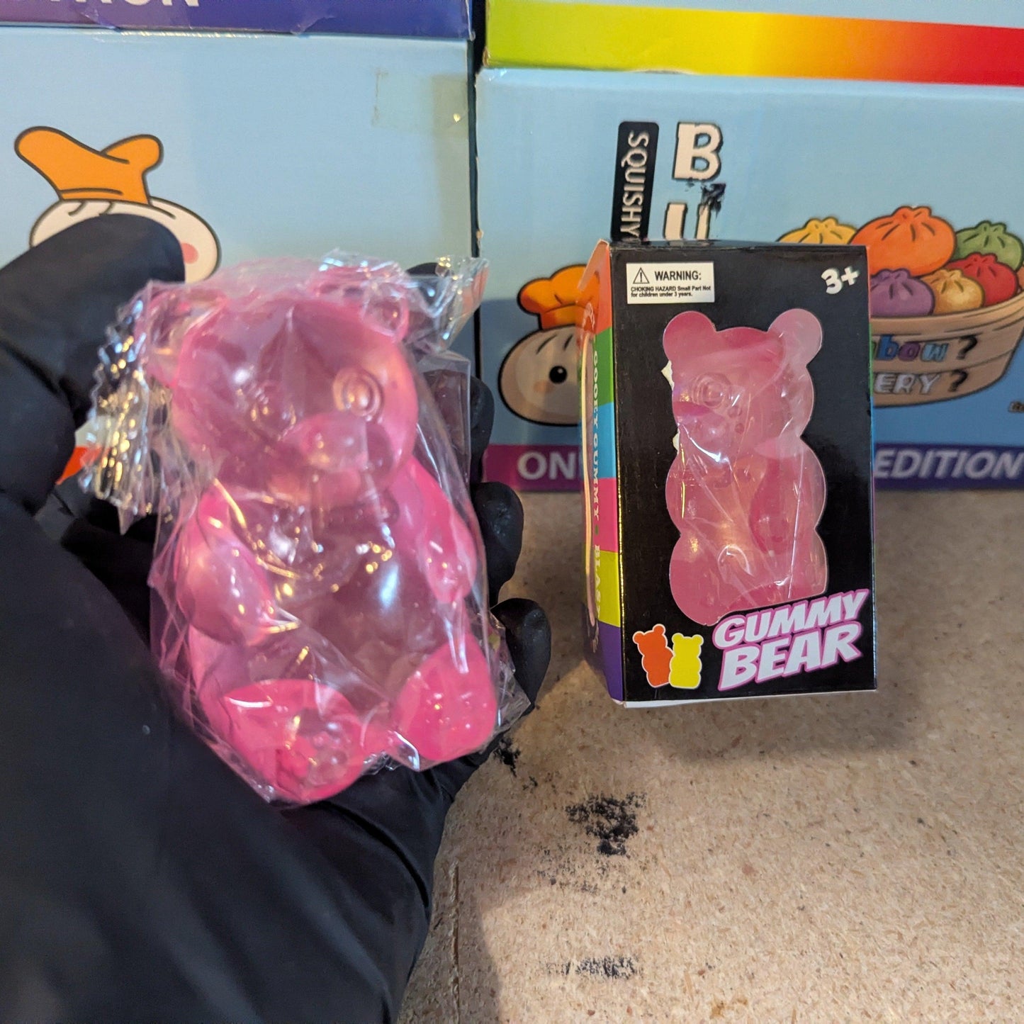Gummy Bear Squishy Toy | Pink Slow Rising | Toylandeu™