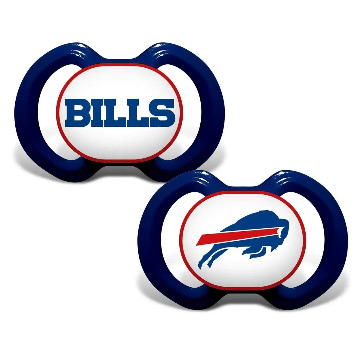 Buffalo Bills Pacifier 2 Pack Alternate NFL Team Merchandise - ToylandEU™