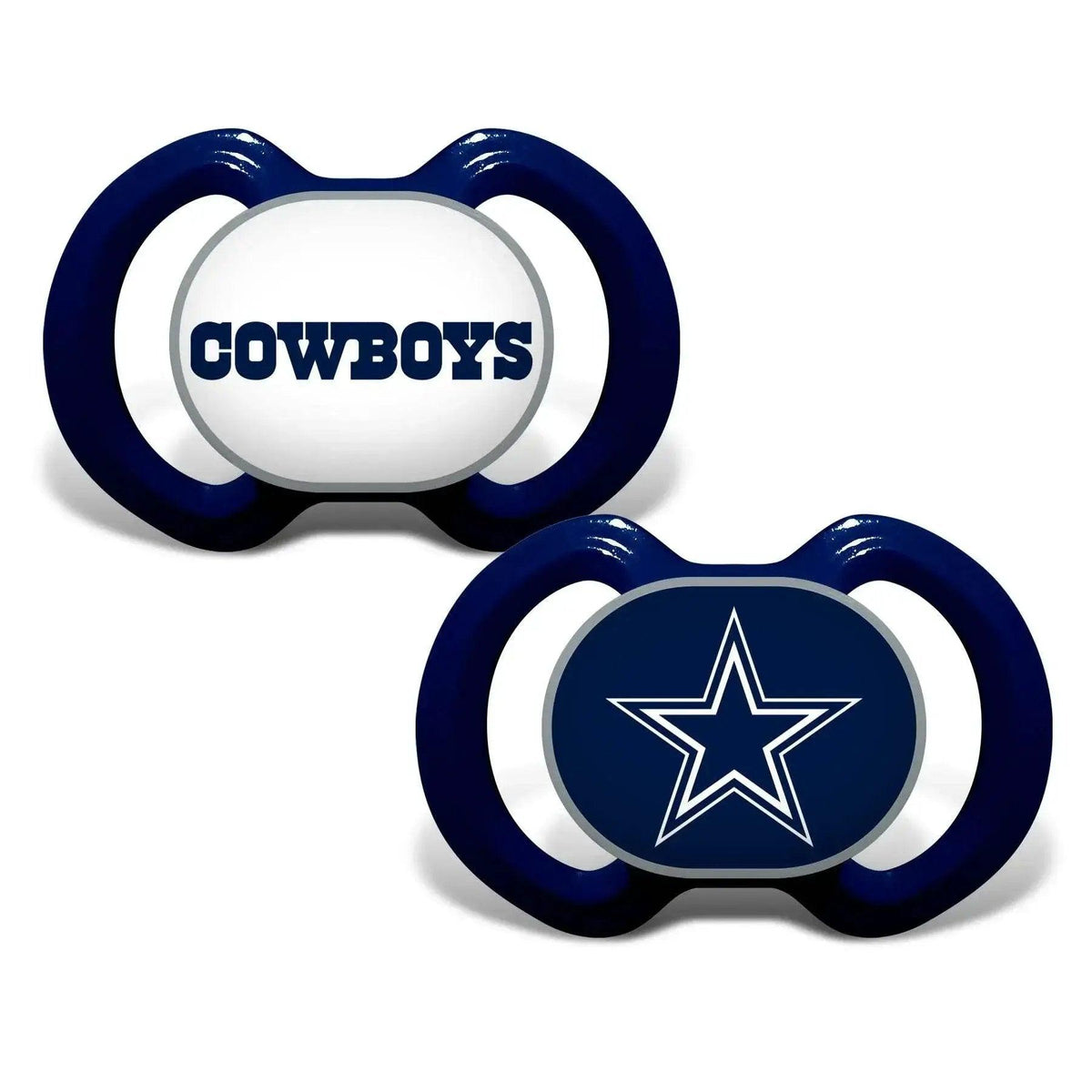 Dallas Cowboys Pacifier 2 Pack Officially Licensed Gear - ToylandEU™