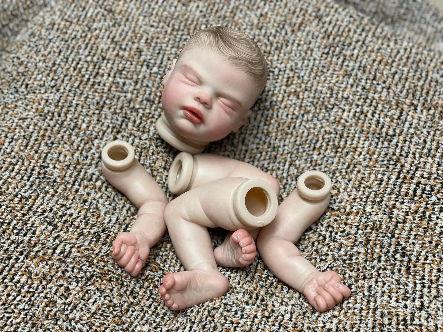 Painted Bebe Reborn Doll Kit 18 Inch Soft Touch - ToylandEU™