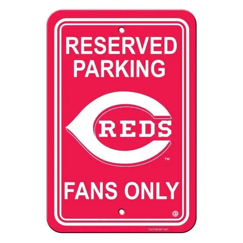 Cincinnati Reds 12x18 Plastic Reserved Parking Sign CO - ToylandEU™