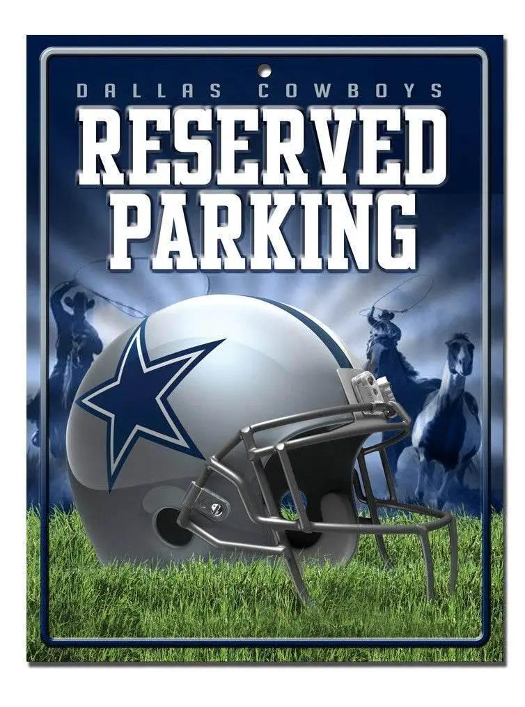 Dallas Cowboys Sign Metal Parking - ToylandEU™