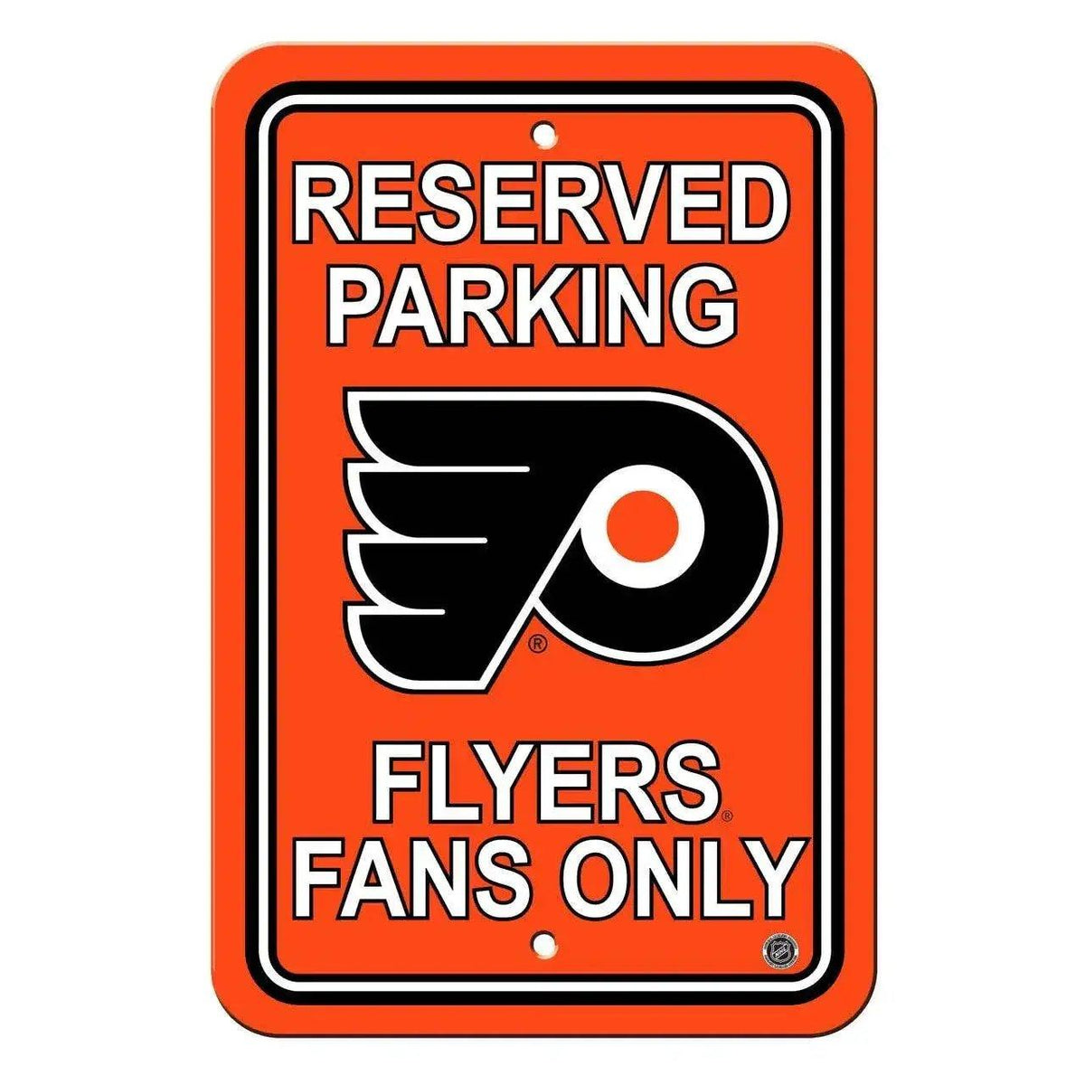 Philadelphia Flyers Reserved Parking Sign 12x18 Plastic - ToylandEU™