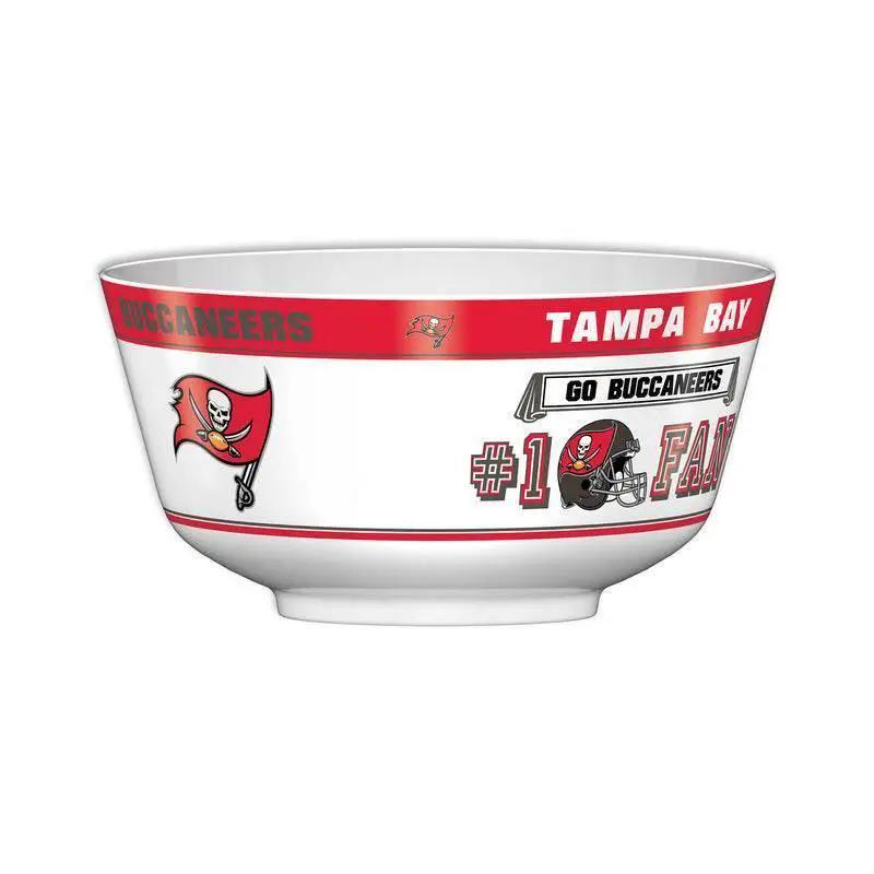 Tampa Bay Buccaneers Party Bowl All Pro Co Melamine Dish - ToylandEU™