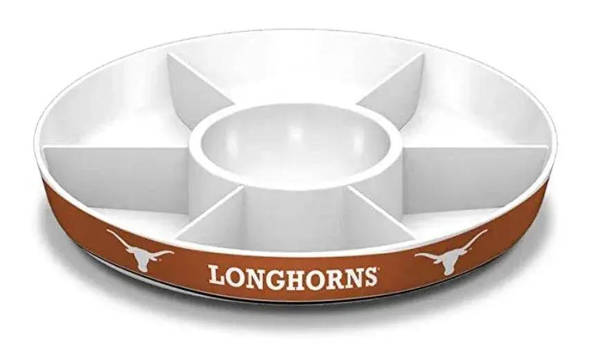 Texas Longhorns Melamine Party Platter With Dividers - ToylandEU™