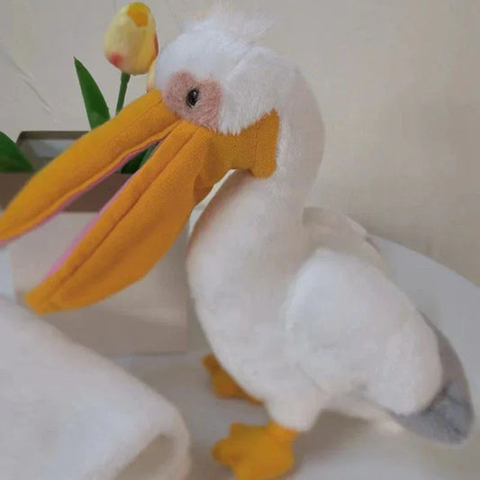 Pelican Plush Toy 35cm Super Soft Bird Companion Gift - ToylandEU