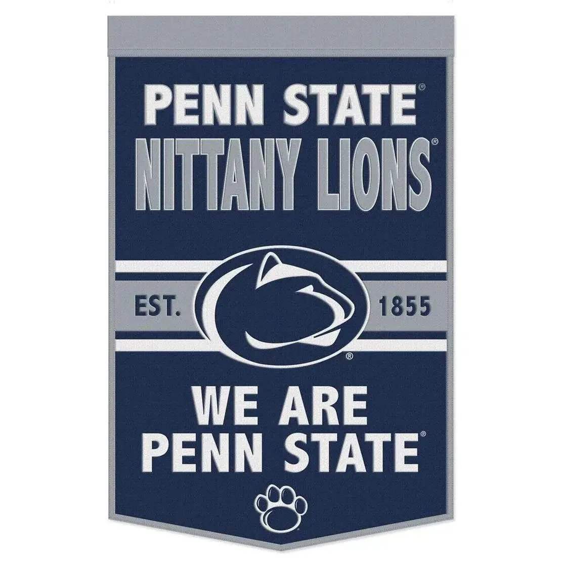 Penn State Nittany Lions Banner Wool 24x38 Slogan Design - ToylandEU™