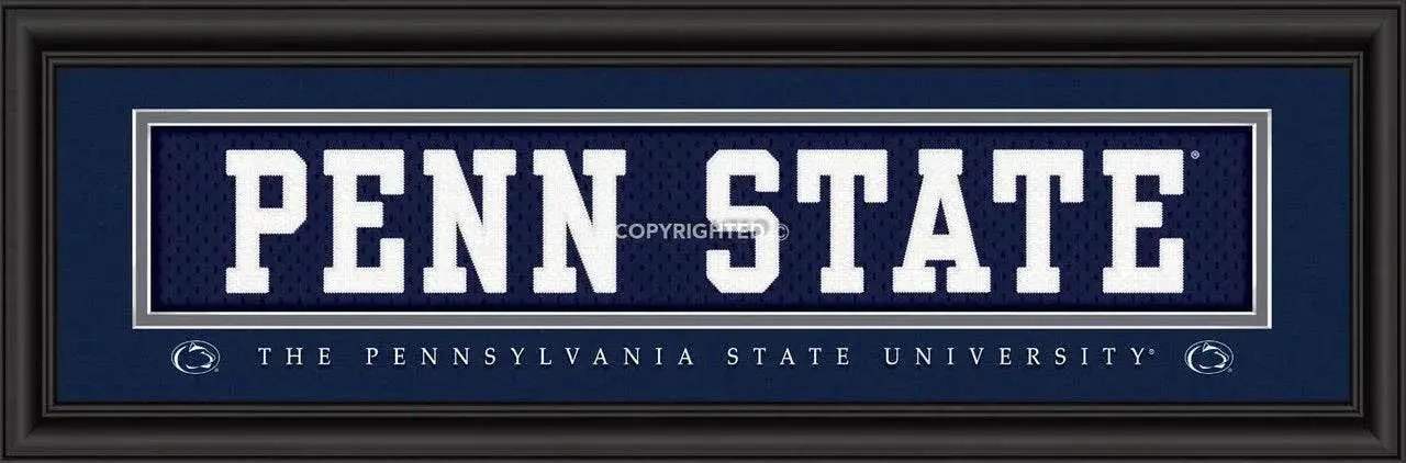 Penn State Nittany Lions Stitched Slogan Print Framed - ToylandEU™