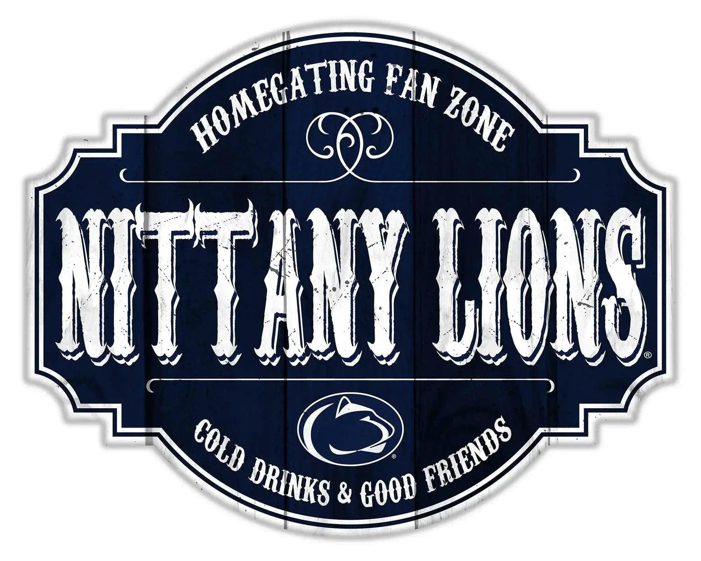 Penn State Nittany Lions Wood Sign 12 Inch Home Tavern - ToylandEU™