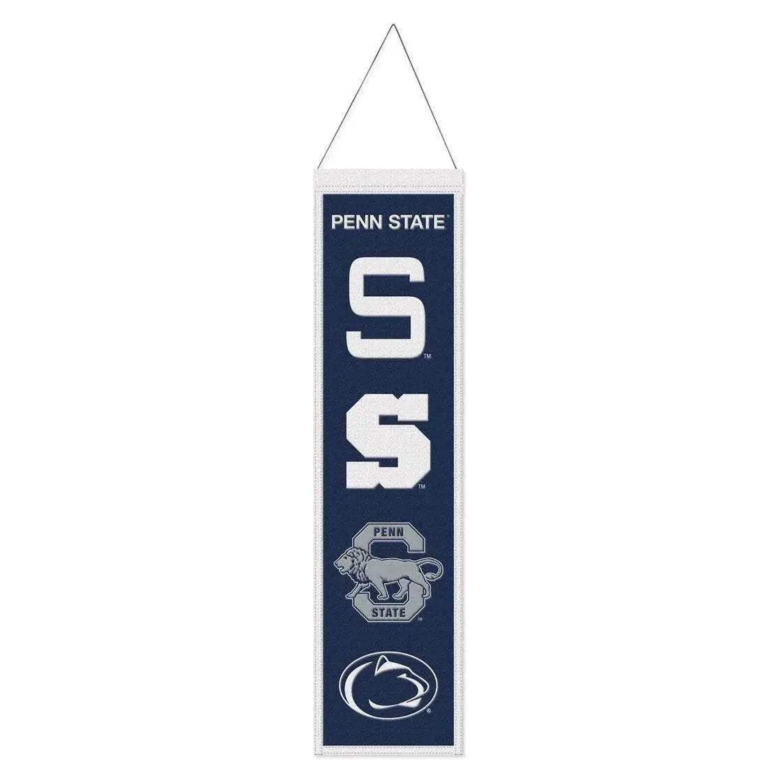 Penn State Nittany Lions Wool Banner 8x32 Heritage Design - ToylandEU™