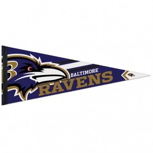 Baltimore Ravens Premium Wool Pennant 12x30 by Wincraft - ToylandEU™