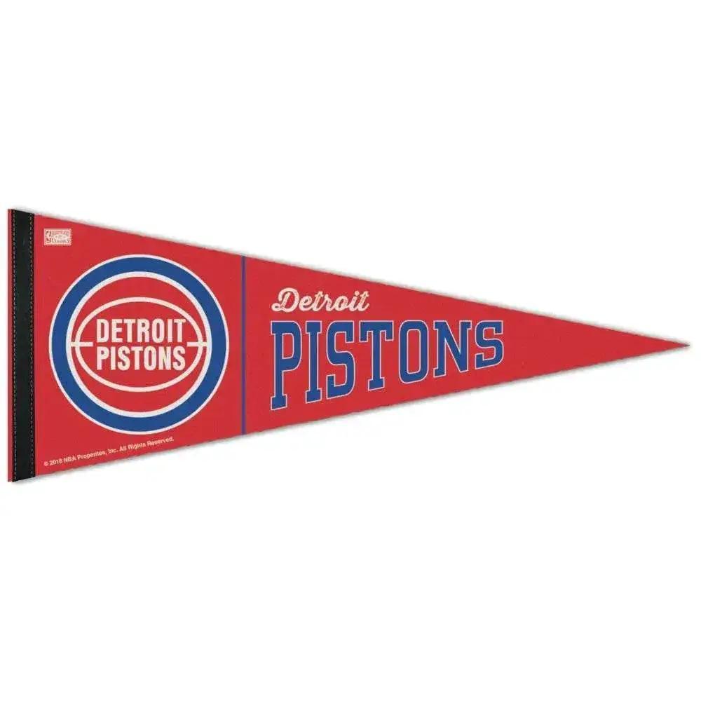 Detroit Pistons Pennant 12x30 Premium Hardwoods Design - ToylandEU™