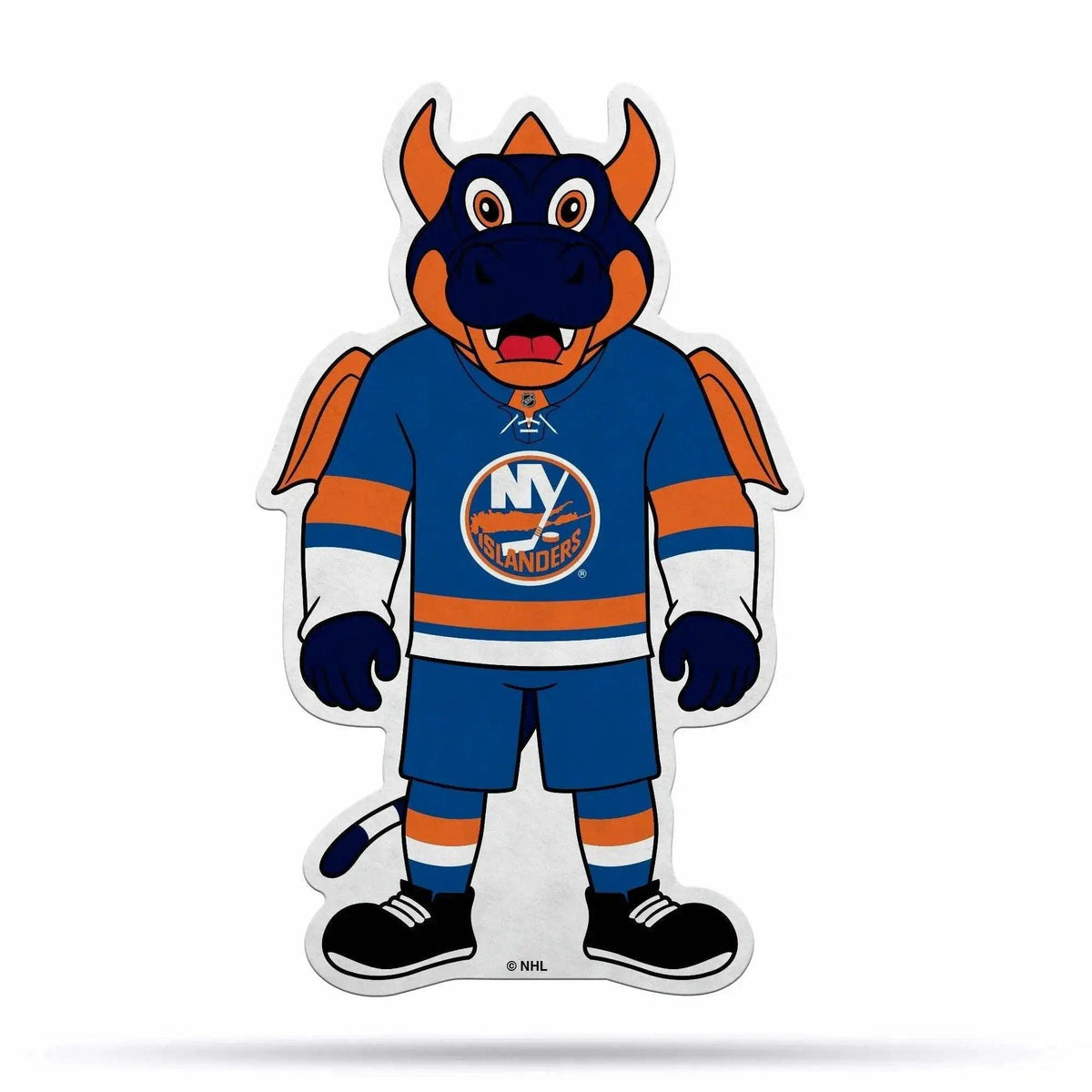 New York Islanders Pennant Shape Cut Mascot Felt Banner - ToylandEU™