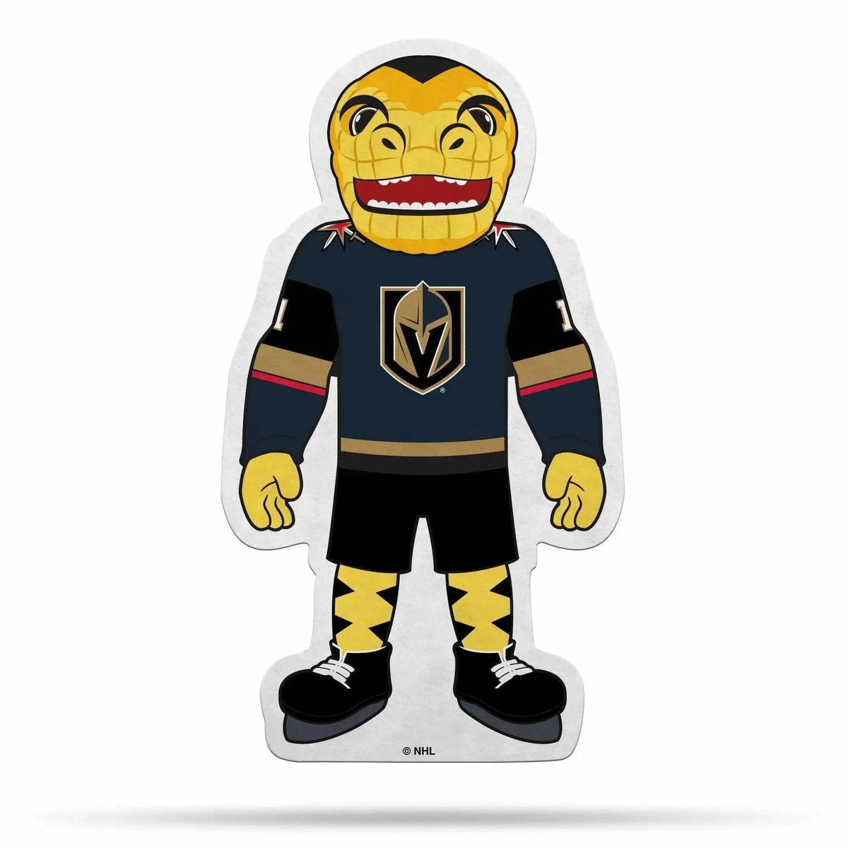 Vegas Golden Knights Pennant Shape Cut Mascot Felt Design - ToylandEU™