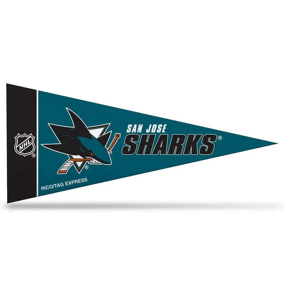 San Jose Sharks Mini Pennants 8 Piece Felt Banner Set - ToylandEU™