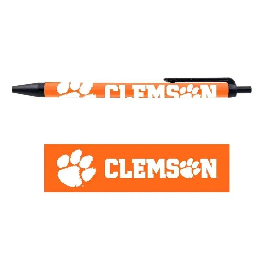 Clemson Tigers Pens 5 Pack Black Ink Wincraft Brand - ToylandEU™