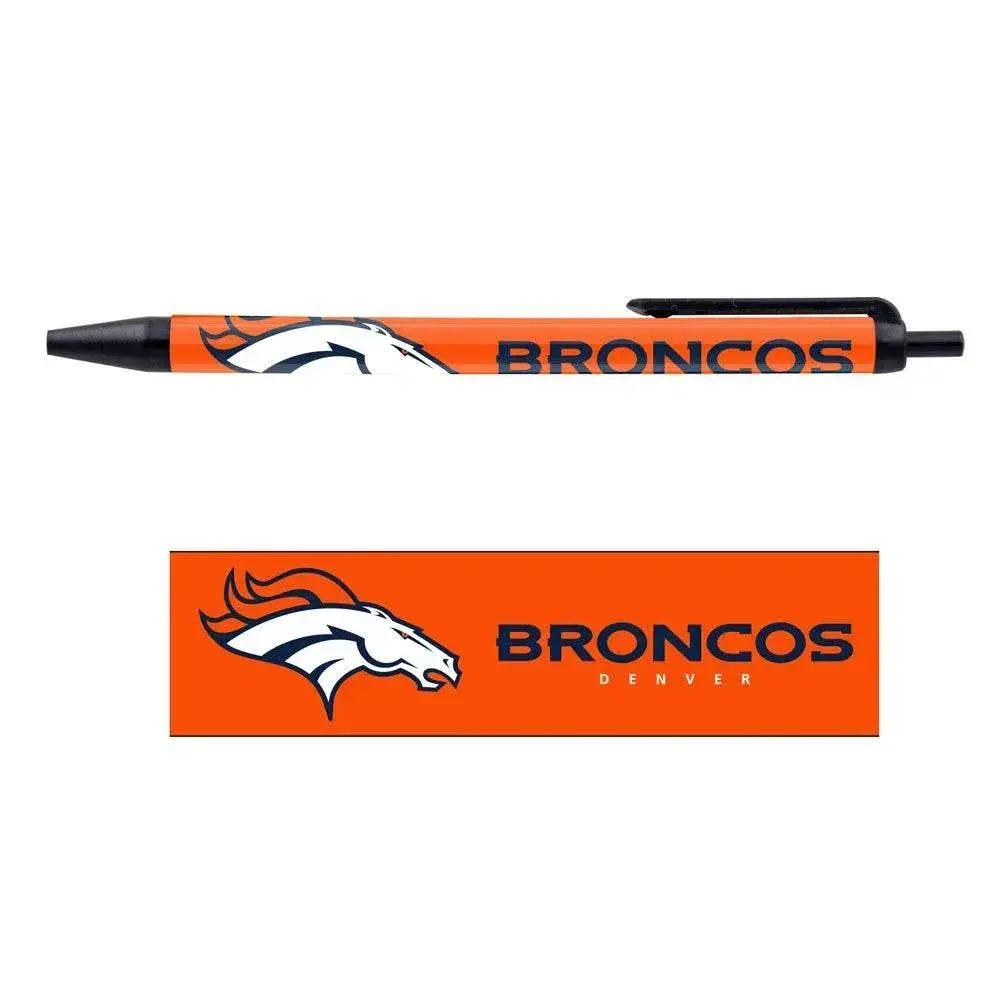 Denver Broncos Pens Five Pack Official Wincraft Black Ink - ToylandEU™