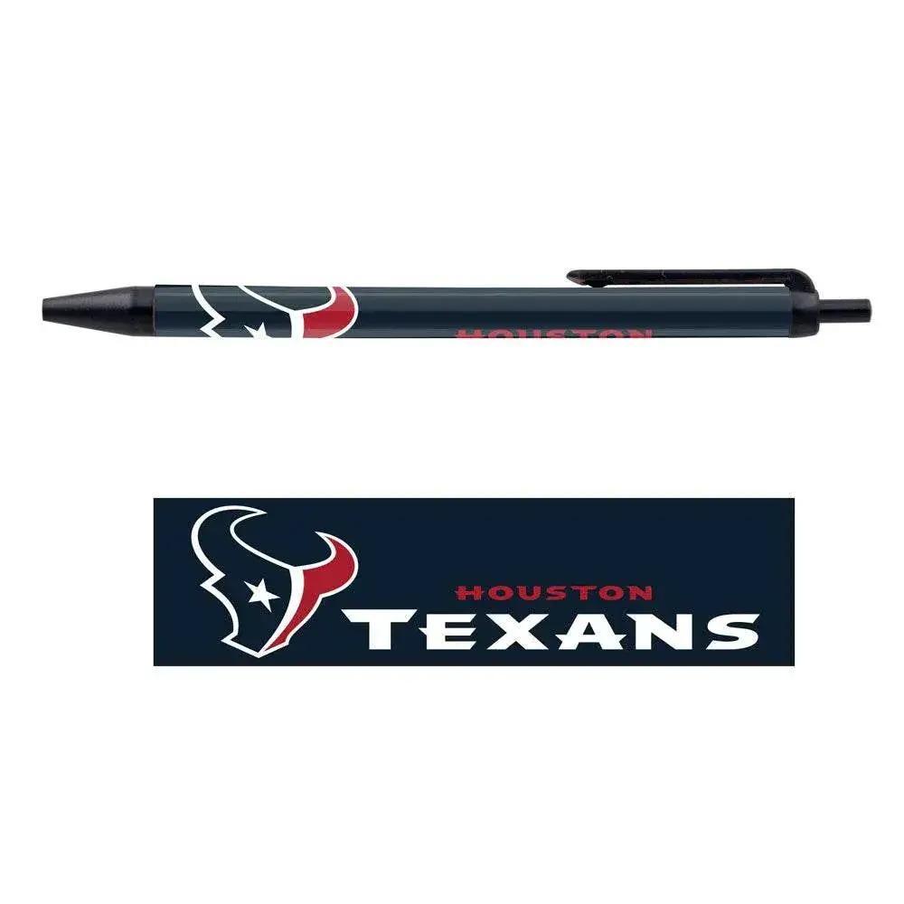 Houston Texans Pens 5 Pack Wincraft Black Ink Team Gear - ToylandEU™