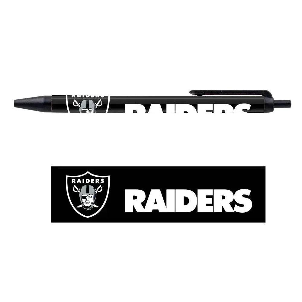 Las Vegas Raiders Pens 5 Pack Wincraft Black Ink Set - ToylandEU™
