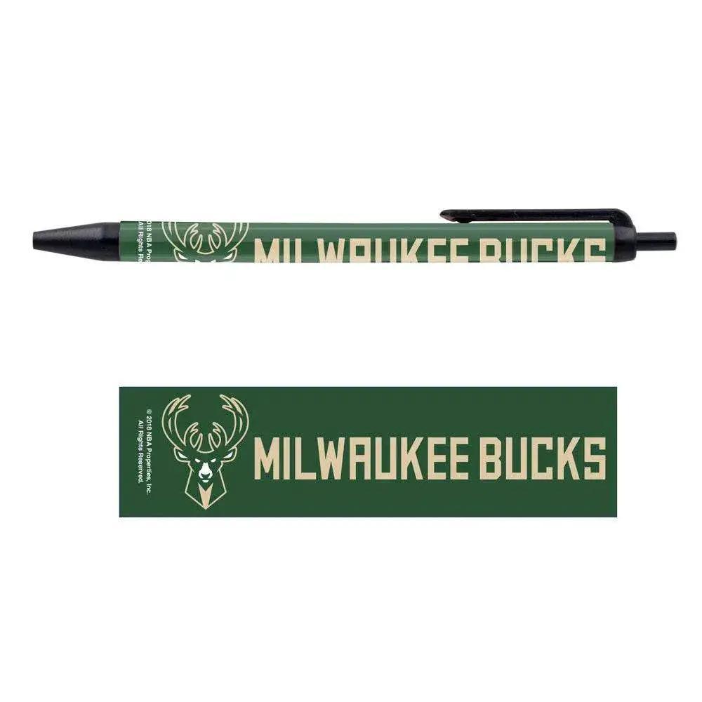 Milwaukee Bucks Pens Five Pack Black Ink by Wincraft - ToylandEU™