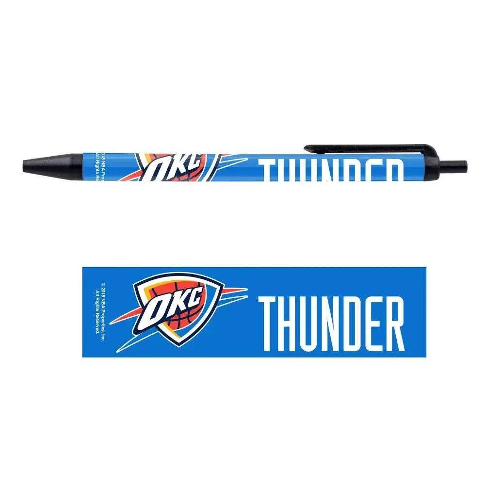 Oklahoma City Thunder Pens 5 Pack Black Ink Wincraft - ToylandEU™