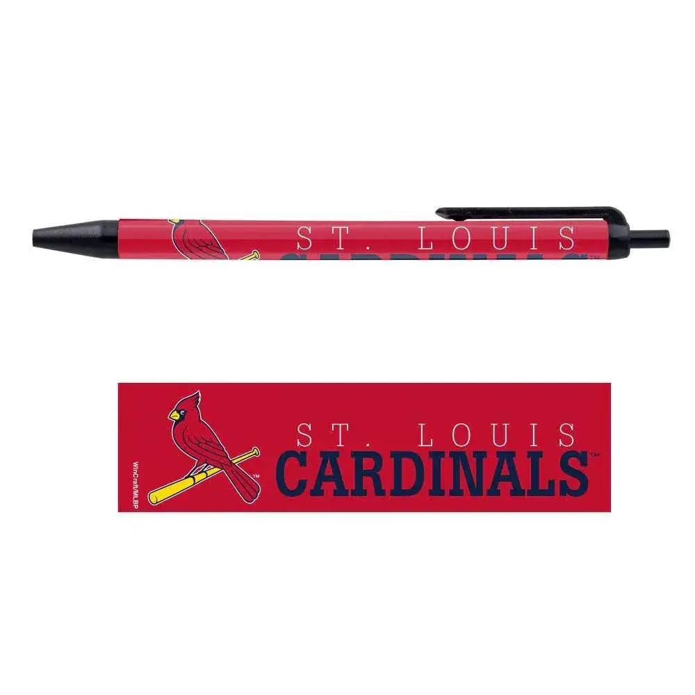 St Louis Cardinals Ballpoint Pens 5 Pack Wincraft Official - ToylandEU™