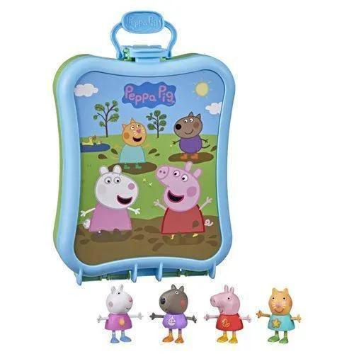 Peppa Pig Carry Along Friends Playset With 4 Figures - ToylandEU™
