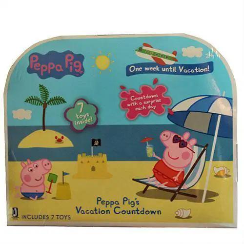 Peppa Pig Vacation Countdown Calendar Includes 3 Figures - ToylandEU