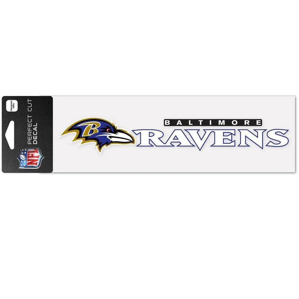 Baltimore Ravens Decal 3x10 Wordmark Color Perfect Cut - ToylandEU™