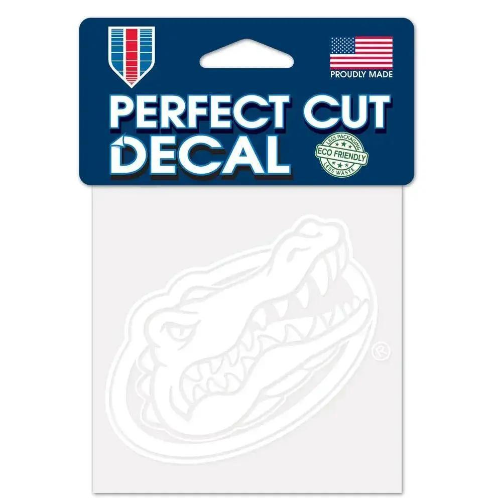 Florida Gators Vehicle Decal 4X4 Perfect Cut White Sticker - ToylandEU™