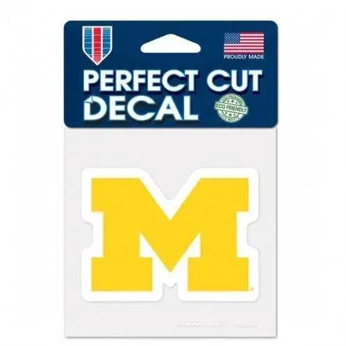 Michigan Wolverines 4X4 Perfect Cut Color Decal Vinyl - ToylandEU™