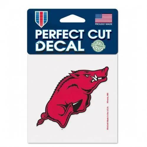 Arkansas Razorbacks Decal 4x4 Perfect Cut Color Vinyl - ToylandEU™
