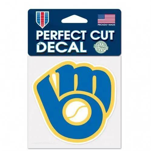 Milwaukee Brewers Decal 4x4 Perfect Cut Color Vinyl - ToylandEU™