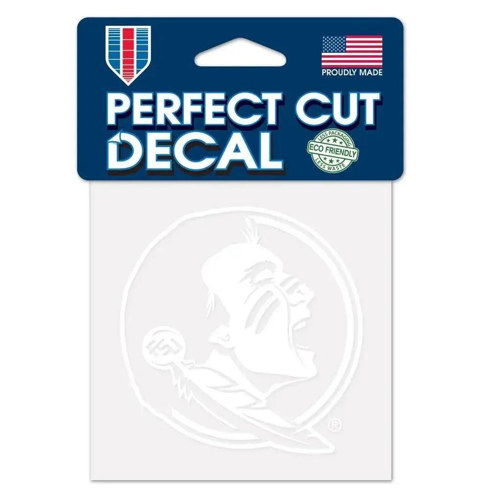 Florida State Seminoles Decal 4x4 Perfect Cut White - ToylandEU™