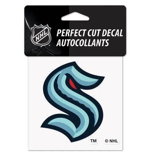 Seattle Kraken 4x4 Decal Perfect Cut Color Sticker Pro - ToylandEU™