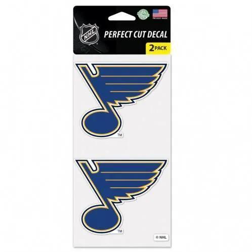St Louis Blues Decal 4x4 Perfect Cut Set Of 2 Outdoor - ToylandEU™