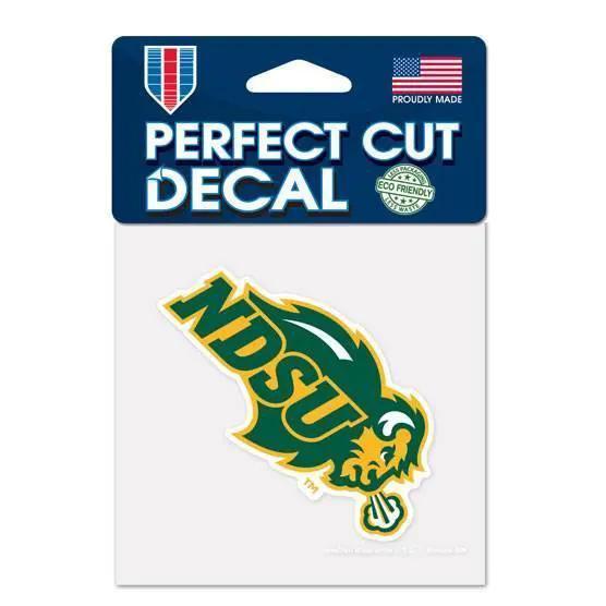 North Dakota State Bison Vinyl Decal 4x4 Perfect Cut Color - ToylandEU™