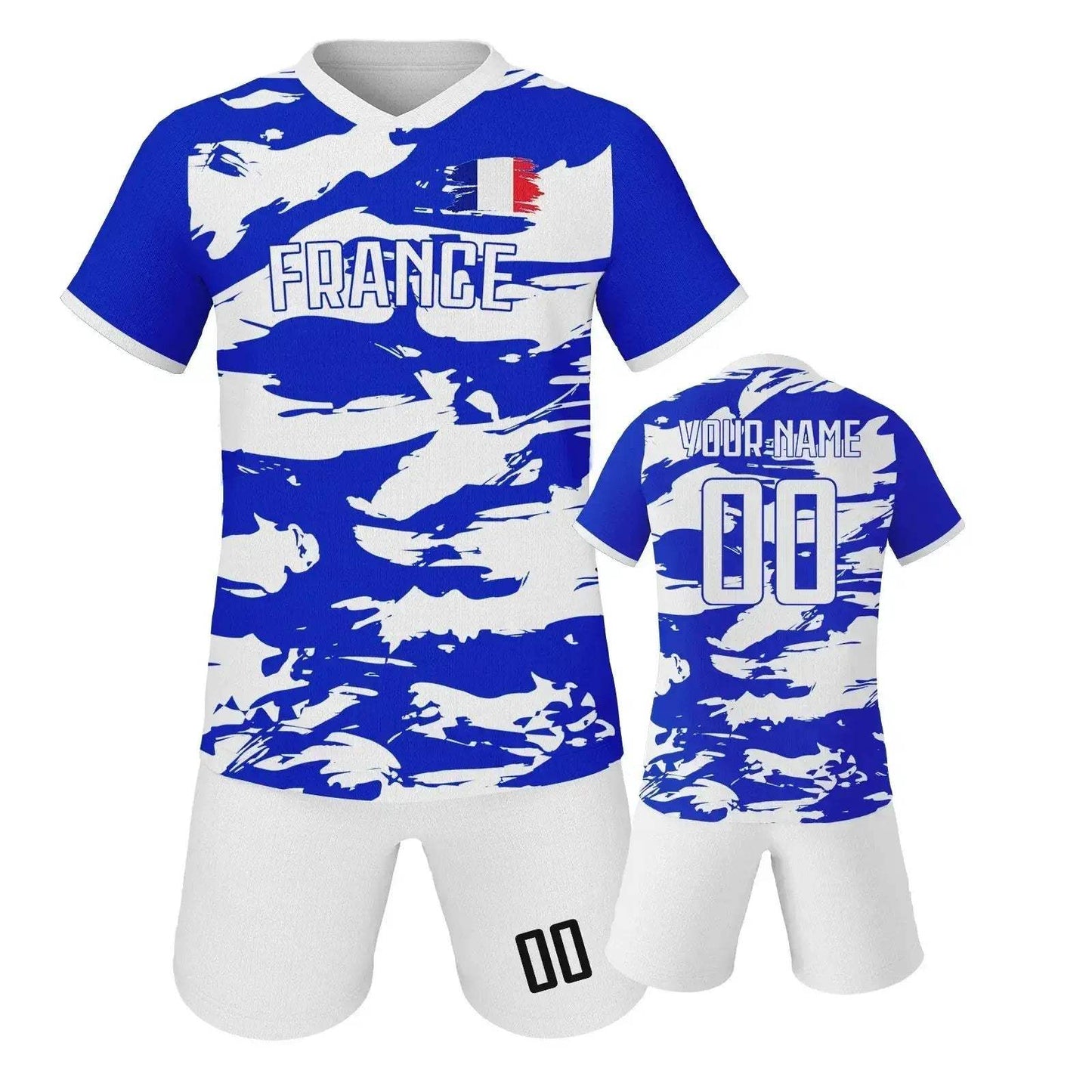 Personalized Kids Custom Soccer Jersey With Name And Number Breathable - ToylandEU
