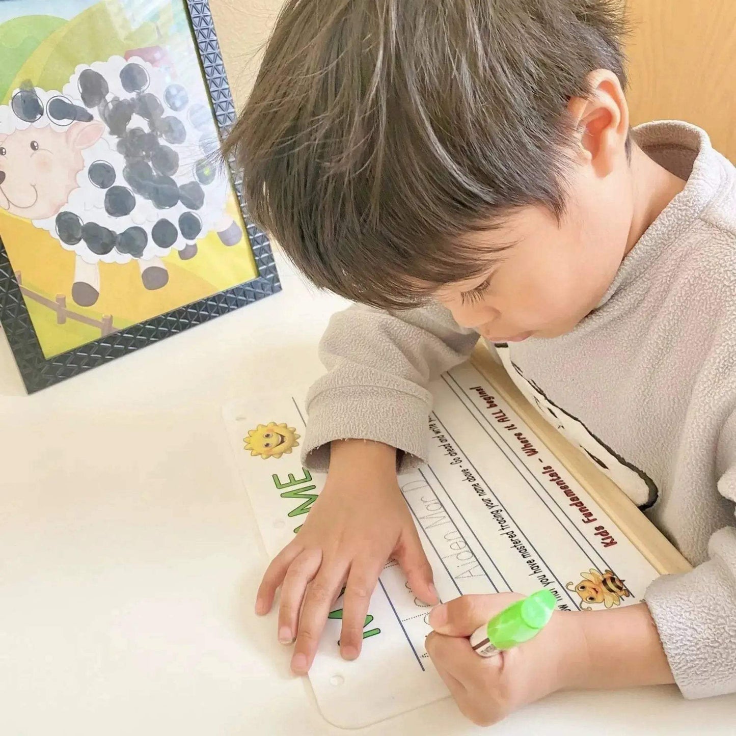 Personalized Name Tracing Practice Board - ToylandEU