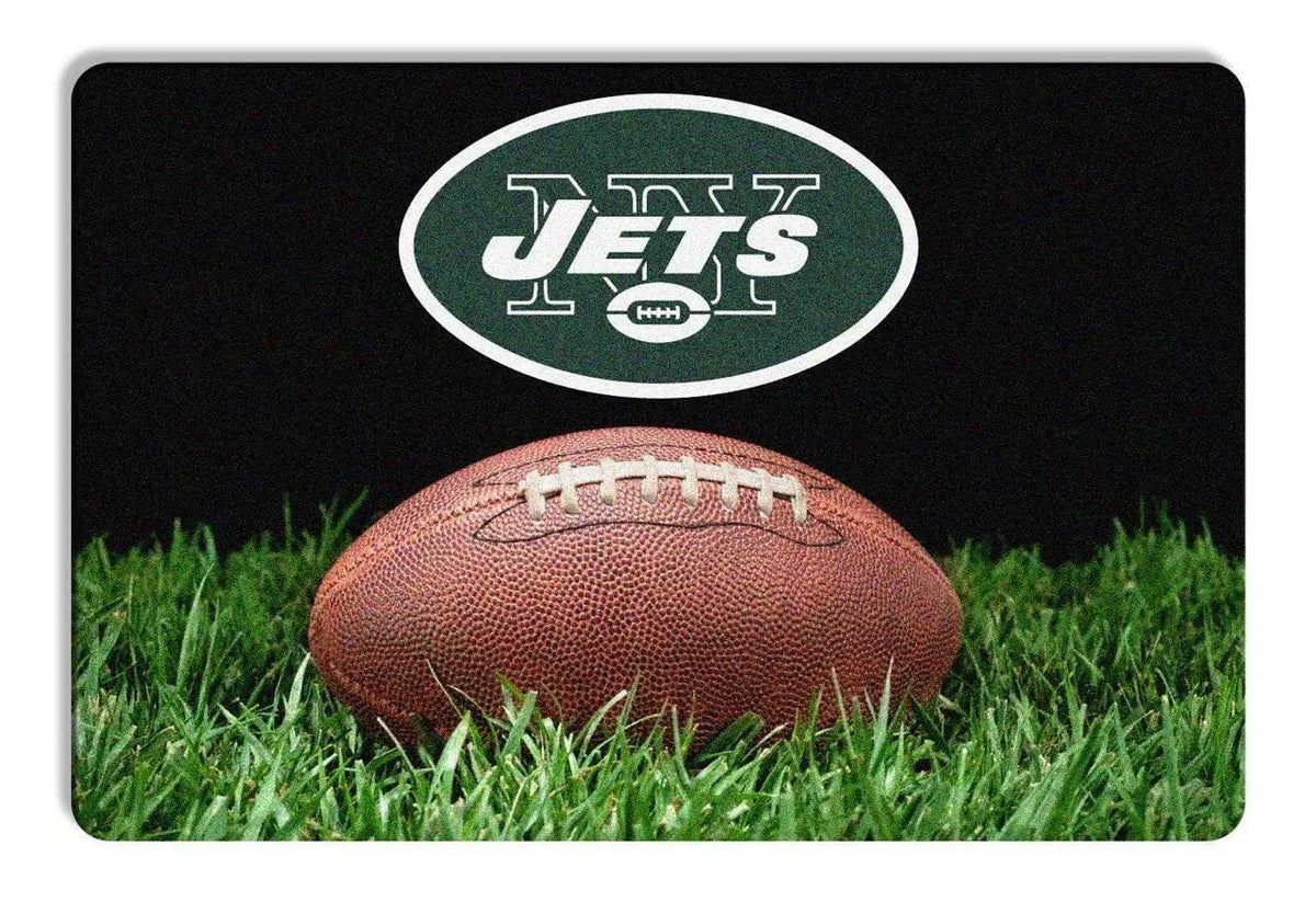 New York Jets Pet Bowl Mat Classic Football Size Large - ToylandEU™